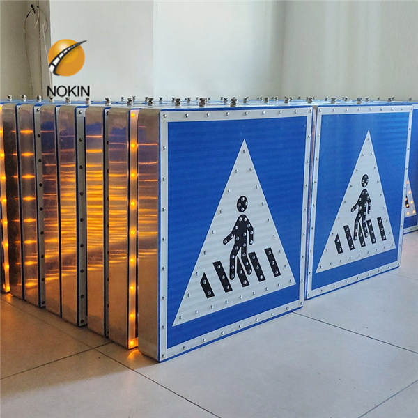 Flashing Aluminum Road Stud For Pedestrian